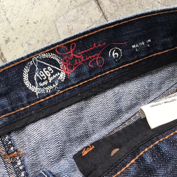 GAP Limited Edition Dark Blue Denim Skirt Size 6 - Picture 2 of 4